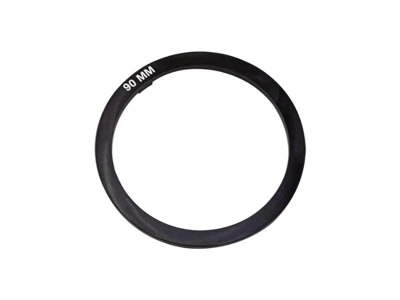 Nitrous Express 90mm Pushrod Plate System Spacer Ring, Billet Aluminum, Black Anodized