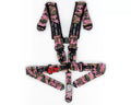 NRG Sfi 16.1 5Pt 3 Inch Seat Belt Harness / Latch Link - Pink Camo