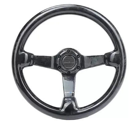 NRG ST-036FC Forged Carbon Fiber Deep Dish Steering Wheel