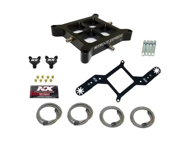 Nitrous Express NX616 Billet Crossbar Nitrous Plate Conversion for 4150 Carburetors