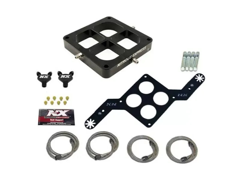 Nitrous Express NX618 Billet Crossbar Nitrous Plate Conversion for Enhanced Atomization