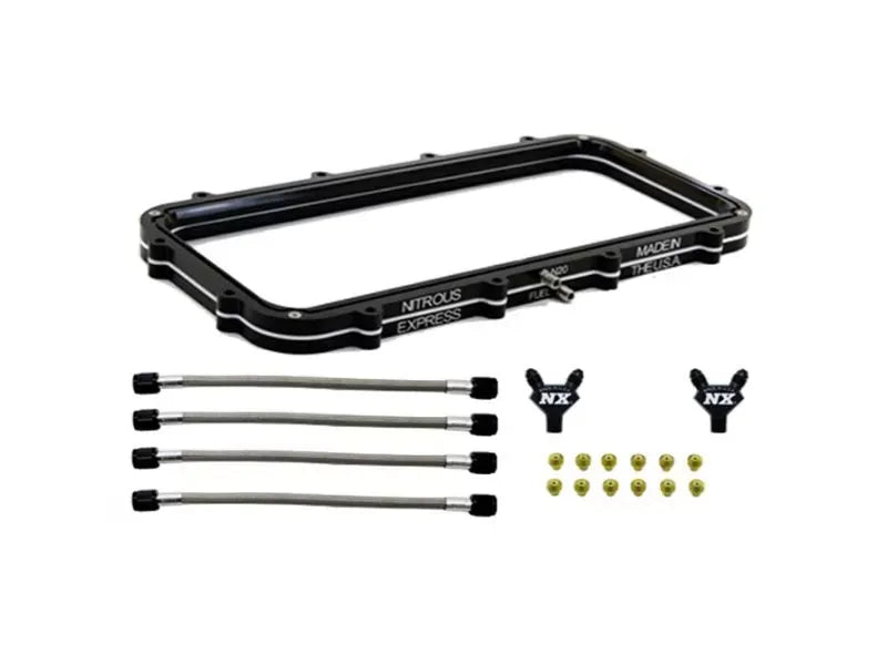 Nitrous Express Holley Hi-Ram Plenum Nitrous Plate Conversion NX940, Billet Aluminum