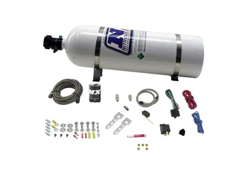 Nitrous Express Diesel Stacker 2 Nitrous Kit with 15lb Bottle for Modified Trucks