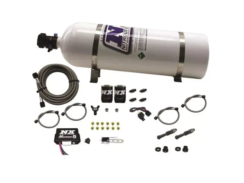 Nitrous Express SX2D Dual Stage Diesel Nitrous Kit with Progressive Controller, 500HP