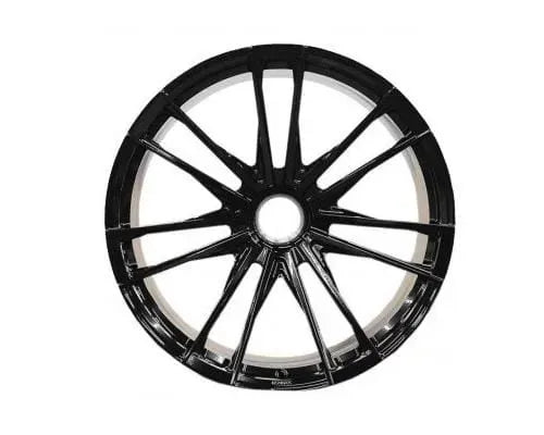 Novitec MC3 Forged Center Lock Front Axle Wheel 20x9 for McLaren Senna 2019-2020, Satin Black
