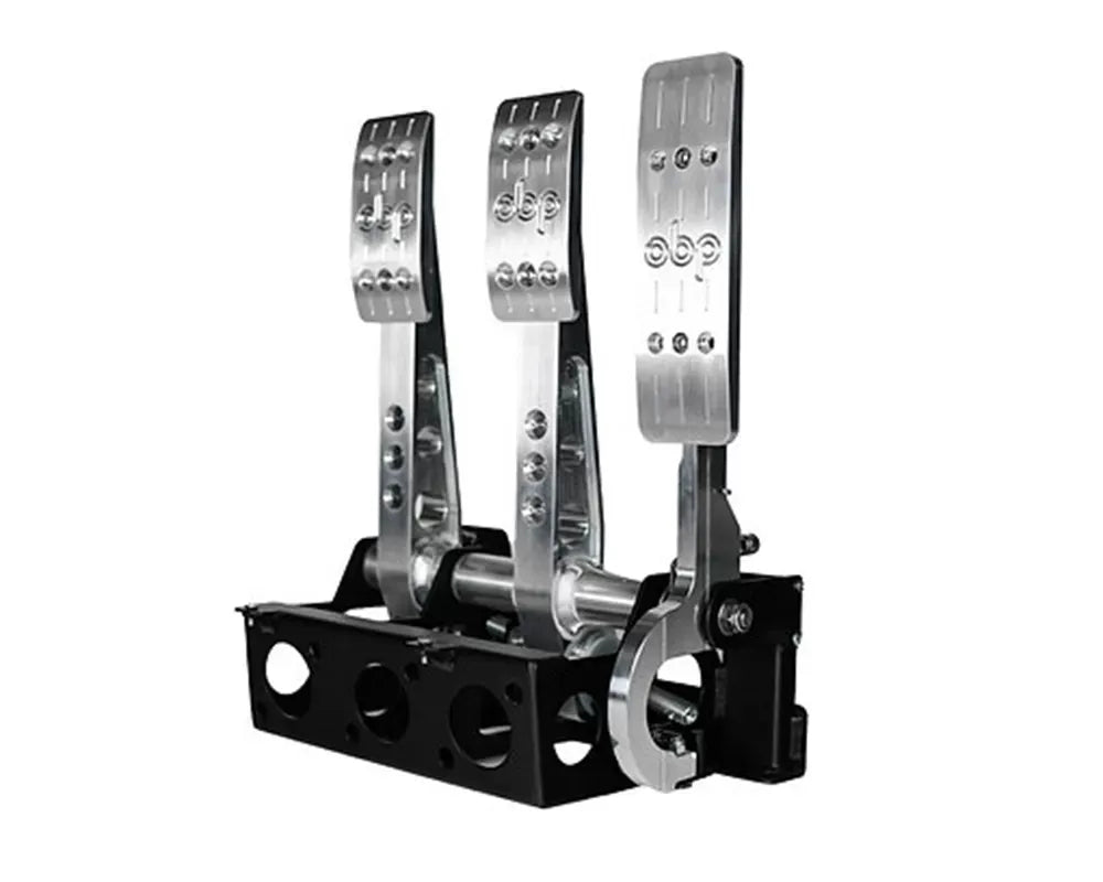 obp Motorsport Pro-Race V2 Floor Mounted Cockpit Fit 3 Pedal System