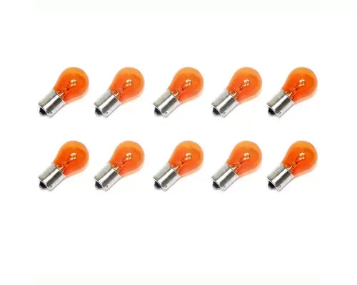 Octane Lighting 12 Volt Amber Park Parking Back Up Tail Light Signal Lamps Bulbs Box 10