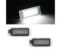 Octane Lighting White LED Light Rear License Plate Frame Bulbs Pair Opel Insignia Sports Tourer | Mokka 2008-2015
