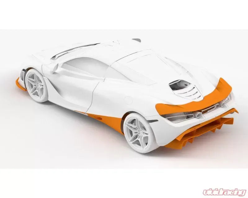 1016 Industries Rear Wing Forged Carbon for McLaren 720S 2017-2021