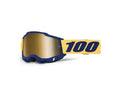 100% Accuri 2 Goggle Desoto True Gold Mirror Lens