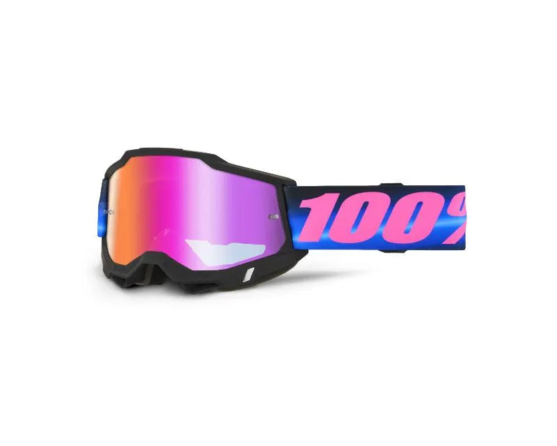 100% Accuri 2 Goggle Superdome Dark Red Mirror Lens