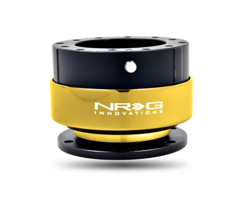 NRG Quick Release Gen 3.0 Black Body ChromeGold Ring