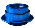 NRG Quick Release Gen 2.5 New Blue Body Titanium Chrome Ring