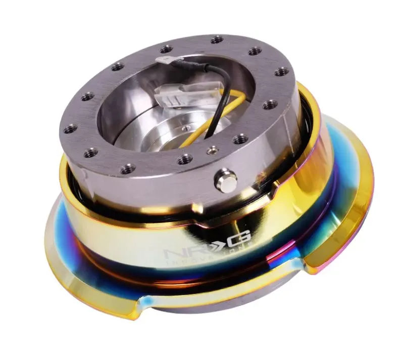 NRG Quick Release Gen 2.8 Gun Metal Body Neo Chrome Ring