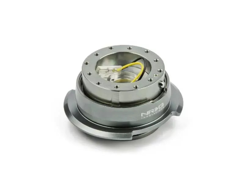 NRG Quick Release Gen 2.8 Black Body Gun Metal Ring