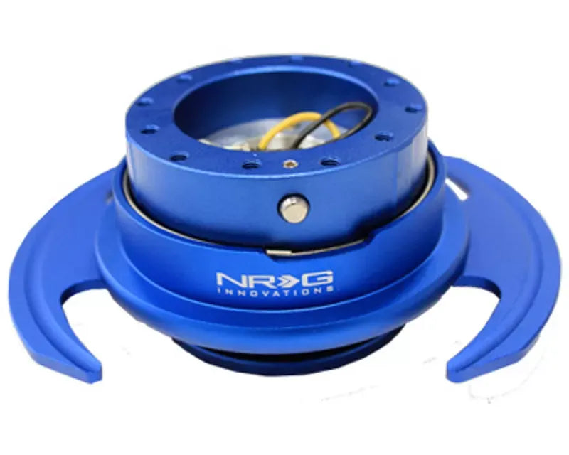 NRG Quick Release Gen 3.0 Blue Body Blue Ring with Handles