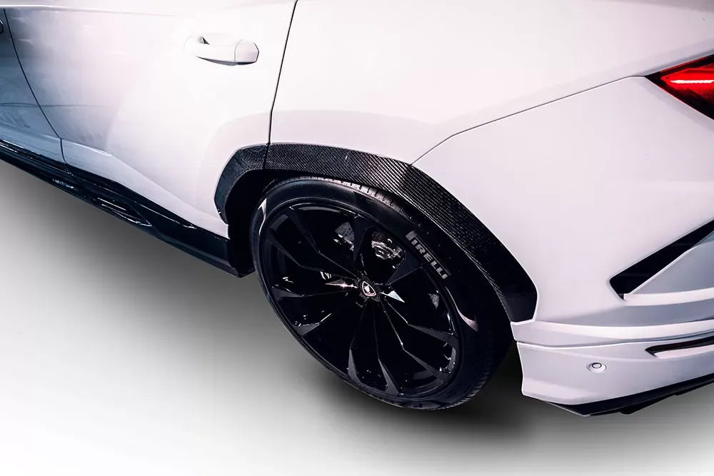 1016 Industries FRP Fender Arch Set for Lamborghini Urus 2018-2020, Carbon Fiber Finish