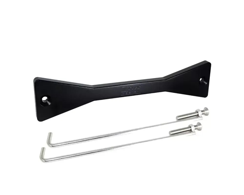 ZSPEC Design Black Anodized Billet Aluminum Battery Hold-Down Kit w/ Stainless Rods
