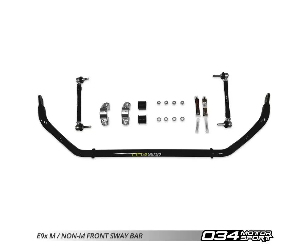 034Motorsport Dynamic+ Front Sway Bar Kit for BMW E9X 325i 328i 330i 335i 335d 2006-2013