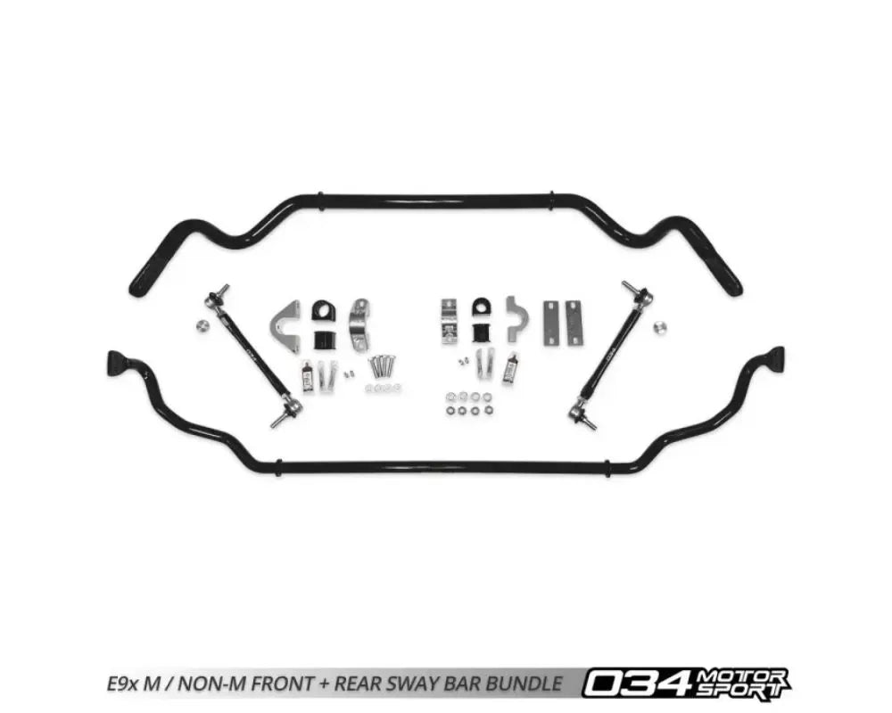 034Motorsport Dynamic+ Front & Rear Sway Bar Kit for BMW M3 E9X 2006-2013, 30mm & 22mm