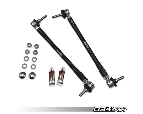 034 Motorsports Dynamic+ Billet Adjustable Front Sway Bar End Links for BMW 1M & M3 2006-2013