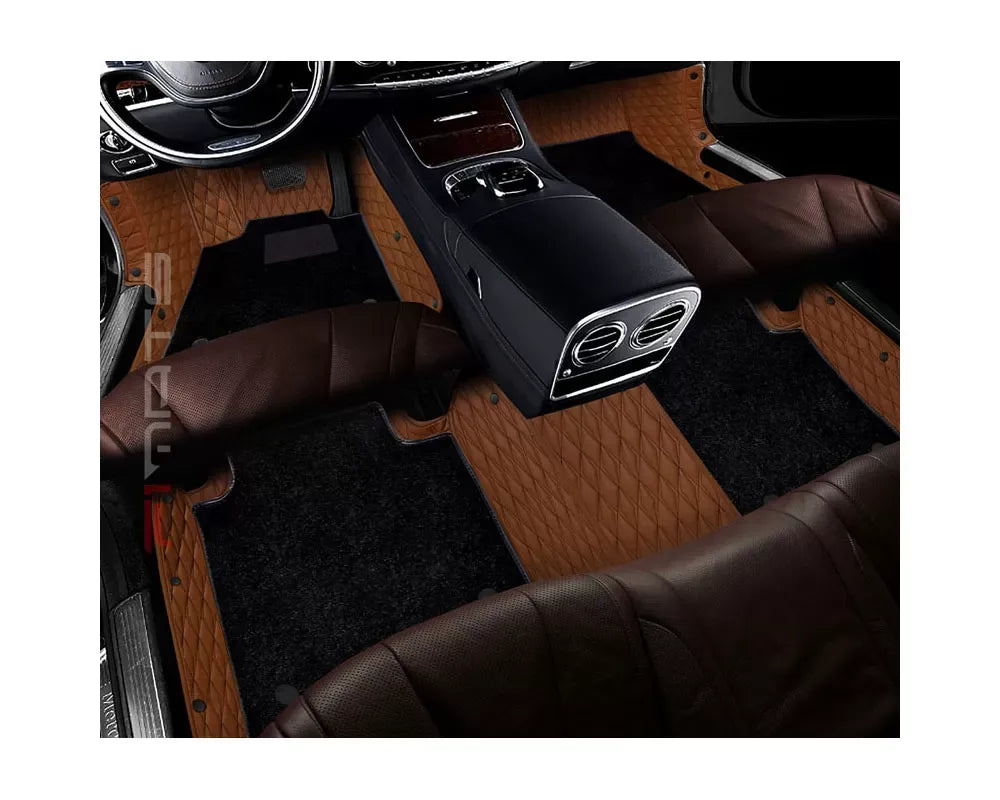 1960-2019 Volkswagen Beetle F1Mats Floor Mats Double Layer Diamond