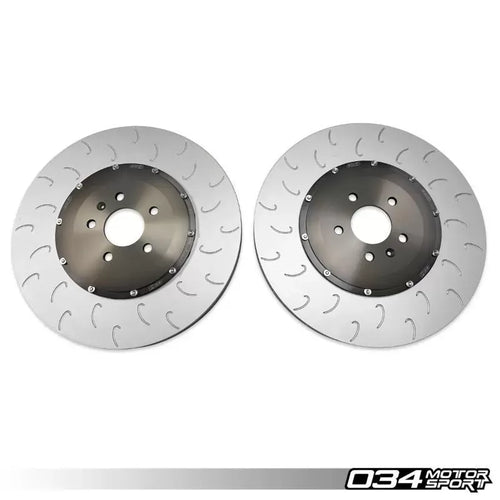 034 MotorSport 400x38mm 2-Piece Floating Front Brake Rotor Upgrade Kit Audi S6 | S7 | RS6 | RS7 | A8 | S8 2011-2018